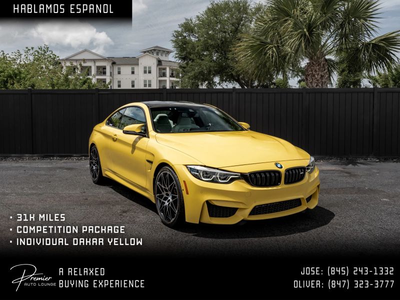 2019 BMW M4 Competition Coupe 2D