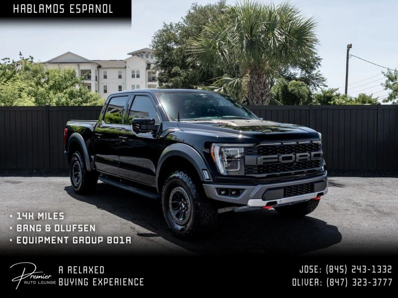 2022 Ford F150 SuperCrew Cab Raptor Pickup 4D 5 1/2 ft
