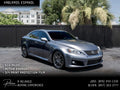 2013 Lexus IS IS F Sedan 4D
