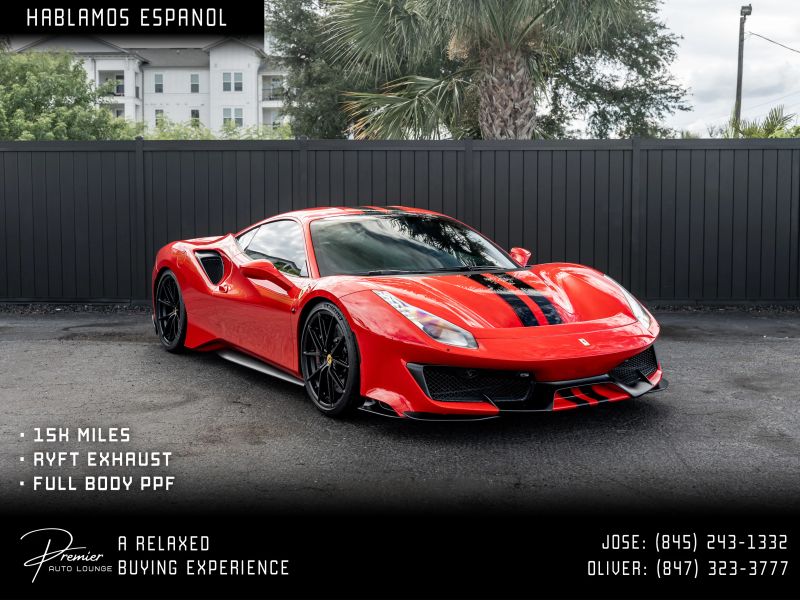 2019 Ferrari 488 Pista Coupe 2D