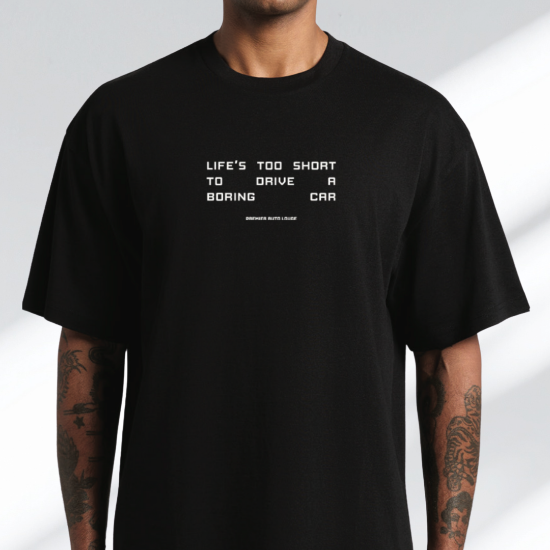 Life’s Too Short Tee - Black